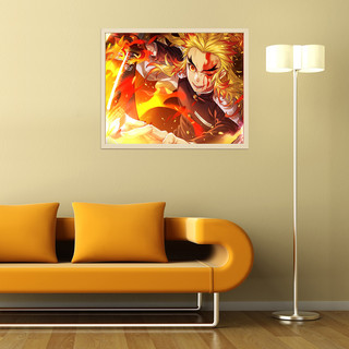 Картина по номерам Клинок рассекающий демонов, 50х40 см, Molly HR0427 6