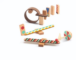 Деревянный конструктор Djeco Zig&Go, 25 деталей 2