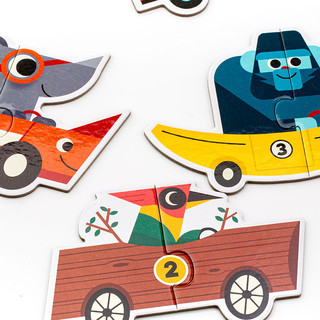 Пазл Djeco «Гоночные машины», 20 эл 5