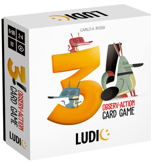 Карточная настольная игра LUDIC «Три!»