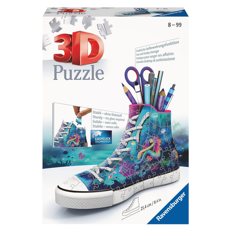 3D Пазл Ravensburger «Кроссовок-Русалка», 108 эл