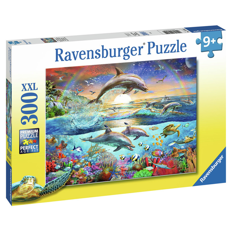 Пазл XXL Ravensburger «Дельфины», 300 эл