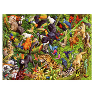 Пазл XXL Ravensburger «Красочные джунгли», 200 эл 3