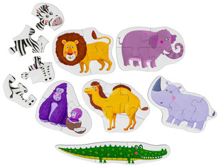 Загадочная Африка. IQ Пазл деревянный, 3+ 2