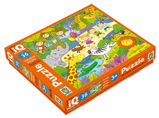Вот так зоопарк. IQ Пазл для малышей, 36 элементов 5