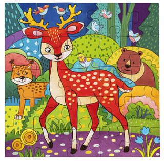 Олень в лесу. IQ Пазл МАКСИ, 25 элементов, 2+ 2
