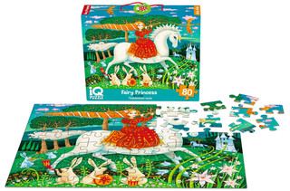Сказочная принцесса. IQ Пазл с отличиями, 80 элементов 2