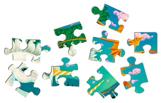 Сказочная принцесса. IQ Пазл с отличиями, 80 элементов 4