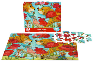 История любви. IQ Пазл с отличиями, 96 элементов, 6+ 3