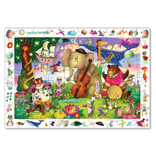 Пазл 'С Днем Рождения' с развивающей игрой, 60 элементов, 4+ 2