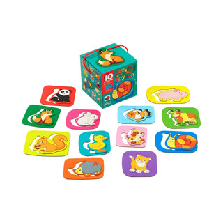 IQ-пазлы. Вот такие друзья: 12 фигурок 2