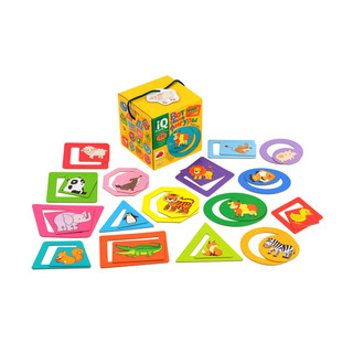 Вот такие фигуры. IQ-пазлы вкладыши, 16 фигур 3