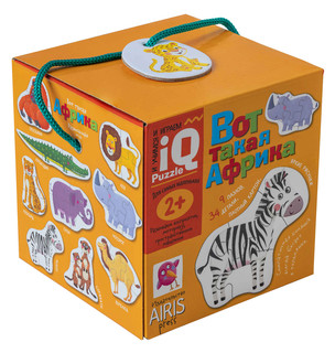 Вот такая Африка. IQ пазл для самых маленьких, 2+ 6