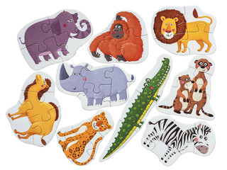 Вот такая Африка. IQ пазл для самых маленьких, 2+ 2