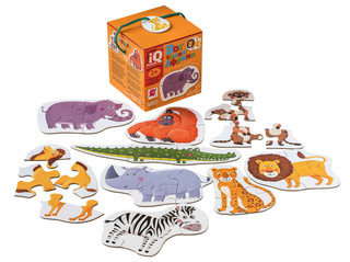 Вот такая Африка. IQ пазл для самых маленьких, 2+ 3