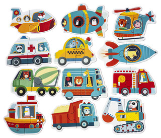 Вот такие машинки. IQ игры для самых маленьких, 2+ 2