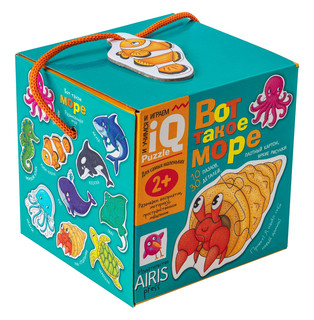 Вот такое море. Пазлы для самых маленьких, 2+ 6