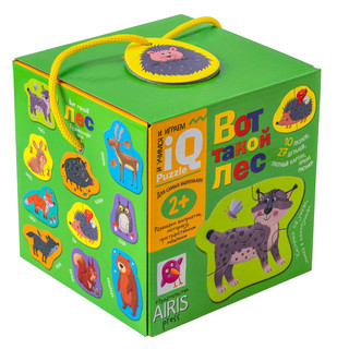 Вот такой лес. IQ пазл для самых маленьких, 2+ 5