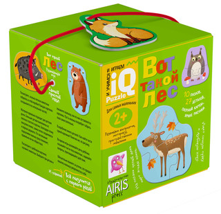 Вот такой лес. IQ пазл для самых маленьких, 2+