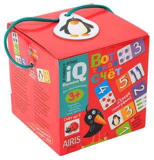 Вот такой счёт. Домино для самых маленьких. IQ игры, 3+ 5