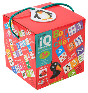 Вот такой счёт. Домино для самых маленьких. IQ игры, 3+