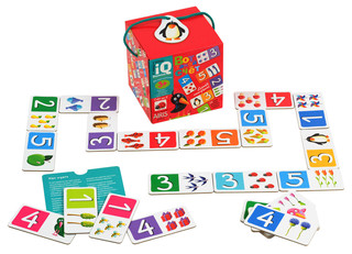 Вот такой счёт. Домино для самых маленьких. IQ игры, 3+ 3