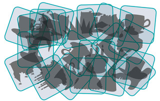 В замке волшебника. Подбираем силуэты. Пластиковое лото для малышей, 3+ 4