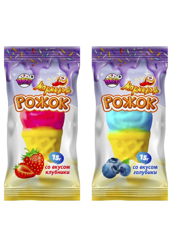 Мармелад жевательный «РОЖОК», цена за 1 шт