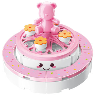 Конструктор Qman серия Build&Fun Cладости: Торт 37 деталей