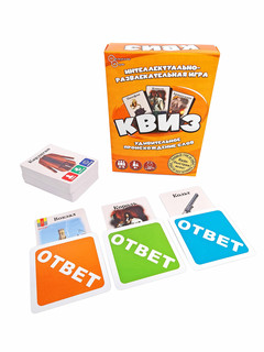 Настольная карточная игра 'Квиз. Удивительное происхождение слов' 2