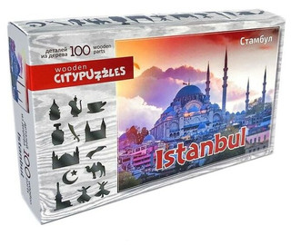 Пазл деревянный Citypuzzles Стамбул, 100 элементов