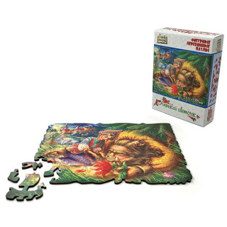 Фигурный пазл 'Аленький цветочек' 2