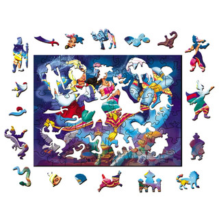 Фигурный пазл 'Аладдин' 2