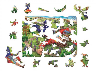 Фигурный пазл 'Гулливер' 3