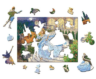 Фигурный пазл 'Золушка' 2