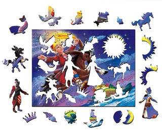 Фигурный пазл 'Конёк-Горбунок' 2