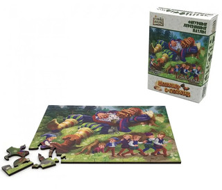 Фигурный пазл 'Мальчик с пальчик' 2