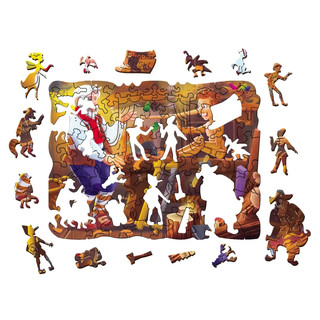 Фигурный пазл 'Пиноккио' 2