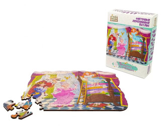 Фигурный пазл 'Принцесса на горошине' 3