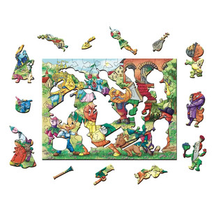 Фигурный пазл 'Чиполлино' 3