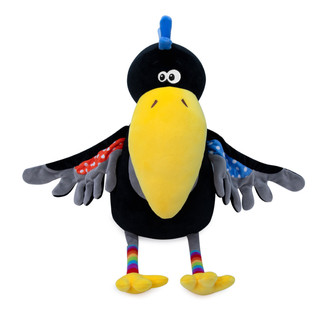 Ворон Крац, 32 см, мягкая игрушка из коллекции Прятки от БУДИ...