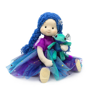 Кукла Лив и дракончик Талила, 38 см, Budi Basa, Minimalini