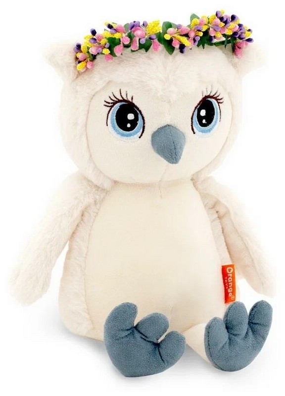 Сова Лиза: Цветочная фантазия, 20 см, Orange Toys