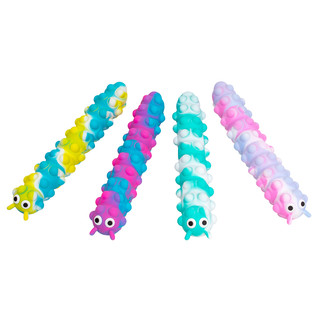 Игрушка-антистресс 'Гусеница-липучка', в ассортименте. Цена з...