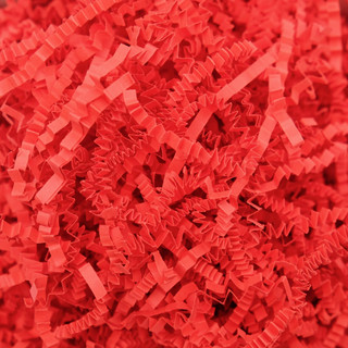 Наполнитель бумажный, красный-коралловый, 50 г 2