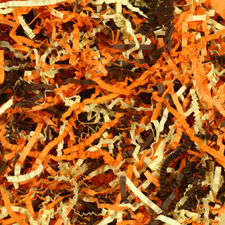 Наполнитель бумажный «Золотая осень», коричневый, желтый, оранжевый, 50 г 2