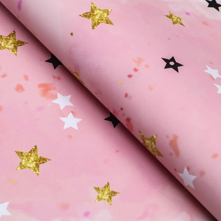 Бумага упаковочная, глянцевая 'Звезды', 69 х100 см 2