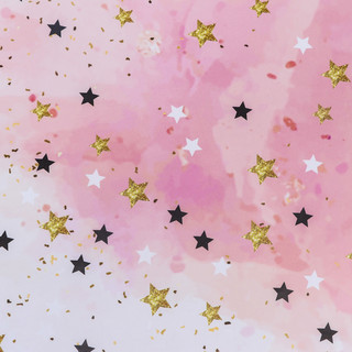 Бумага упаковочная, глянцевая 'Звезды', 69 х100 см 3