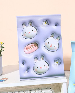 Зеркало 'Happiness bunny', фиолетовый