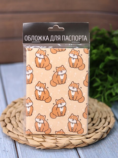 Обложка для паспорта Аниме «Many shiba inu» 2